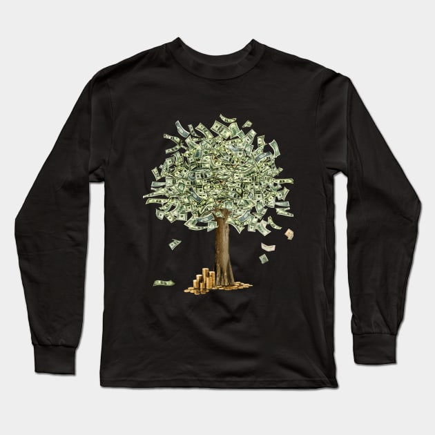 Dollar's Tree T-shirt Long Sleeve T-Shirt by TotaSaid